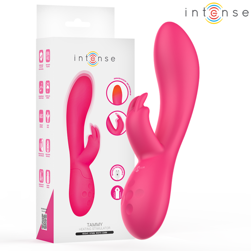 Stimulateur lapin chauffant vibrant — INTENSE HIGH TECH