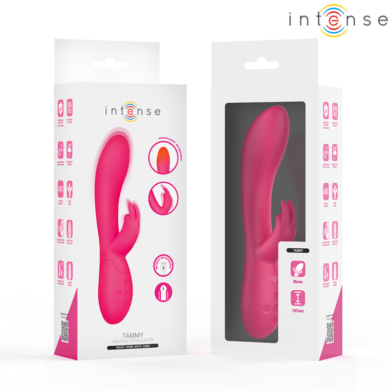 Stimulateur lapin chauffant vibrant — INTENSE HIGH TECH