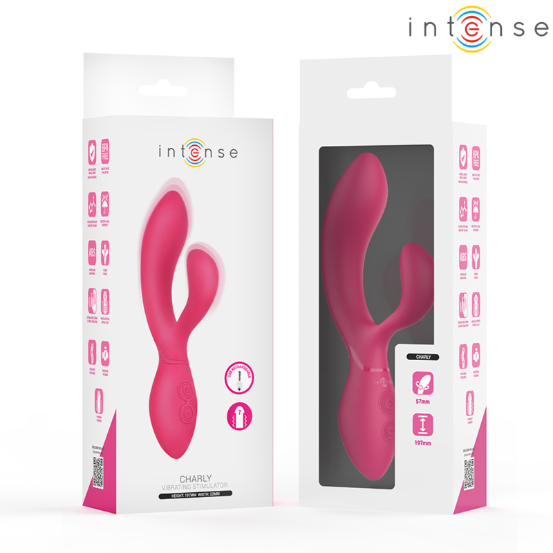 Stimulateur vibrant articulé intense Charly — INTENSE HIGH TECH