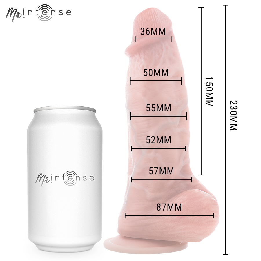 Godemichet silicone Spencer moyen 23 cm — MR. INTENSE