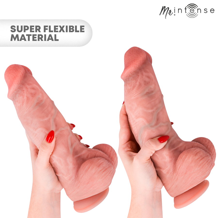 Godemichet extra-large ultra-réaliste avec testicules et ventouse 28 cm — MR. INTENSE DILDOS