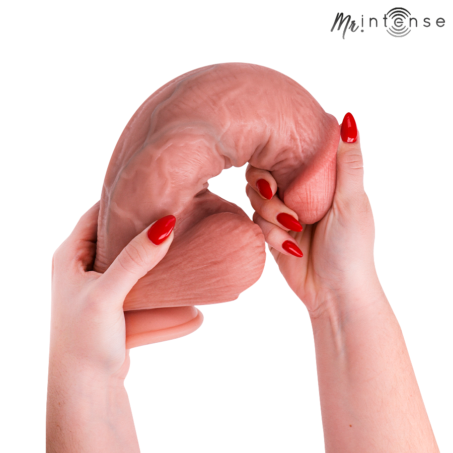 Godemichet extra-large ultra-réaliste avec testicules et ventouse 28 cm — MR. INTENSE DILDOS