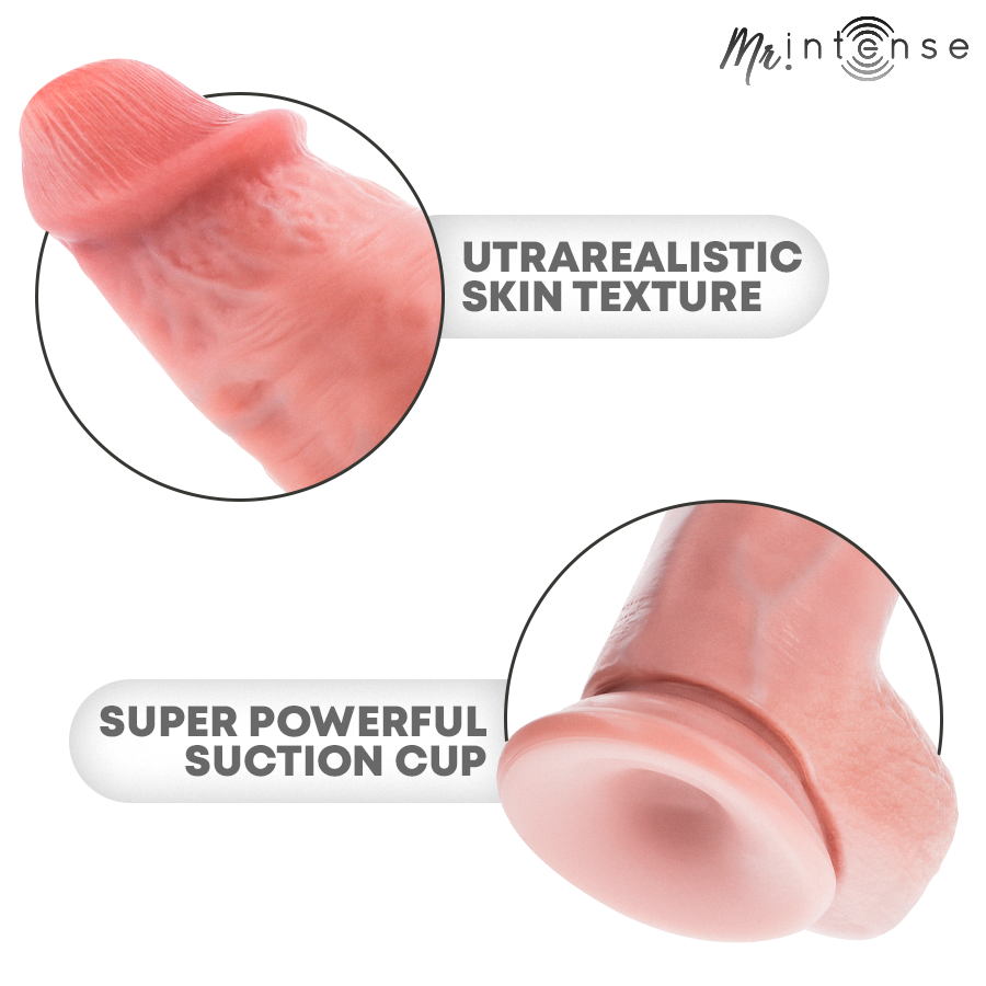 Godemichet extra-large ultra-réaliste avec testicules et ventouse 28 cm — MR. INTENSE DILDOS