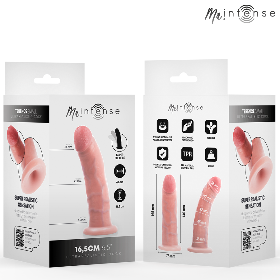 Godemichet compact ultra-réaliste — MR. INTENSE DILDOS