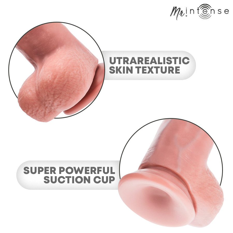 Godemichet réaliste taille XL avec testicules — MR. INTENSE DILDOS