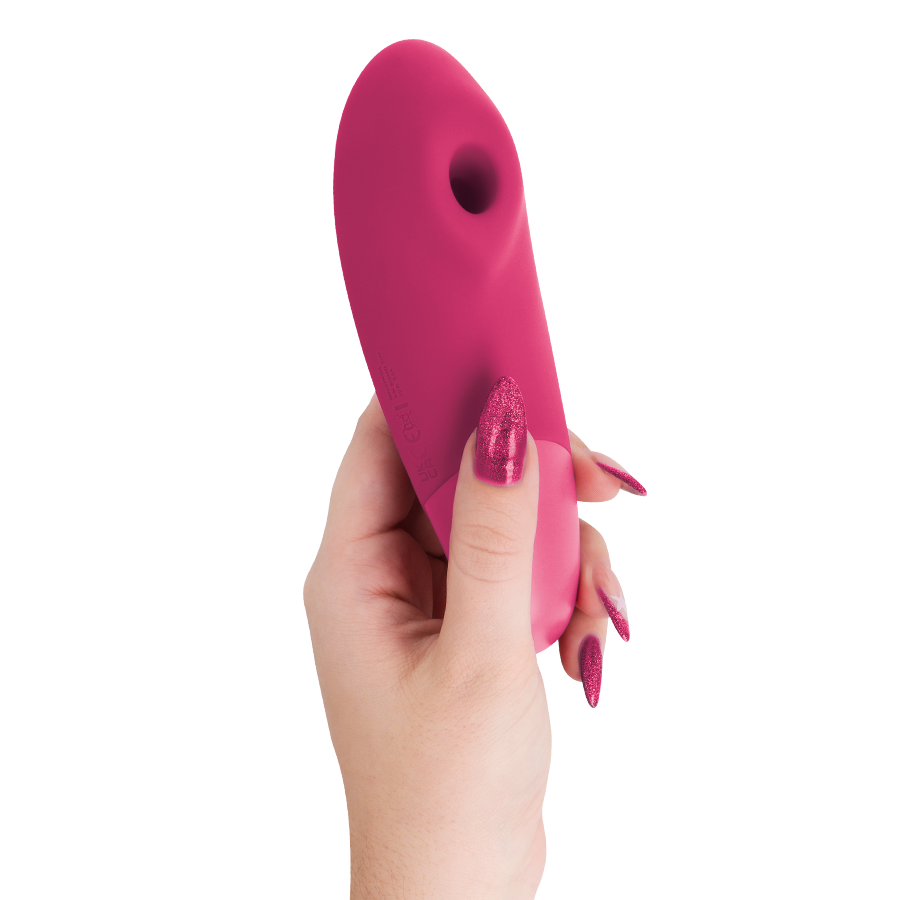 Stimulateur clitoridien 2-en-1 Pleasure Air et vibrations rose vibrant — WOMANIZER