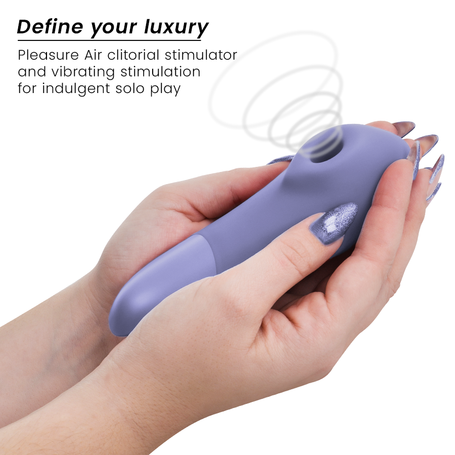Stimulateur clitoridien 2-en-1 Pleasure Air et vibrations — WOMANIZER