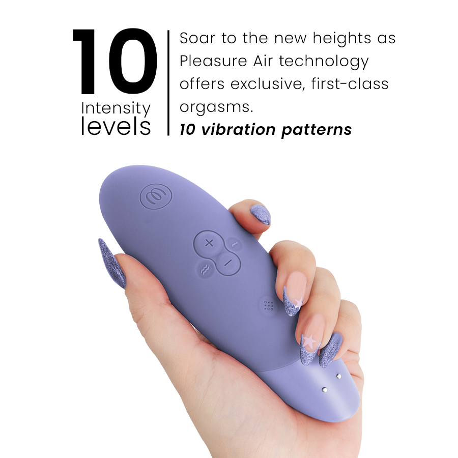 Stimulateur clitoridien 2-en-1 Pleasure Air et vibrations — WOMANIZER