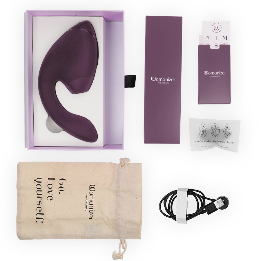 Stimulateur double clitoridien et point G Duo Next — WOMANIZER