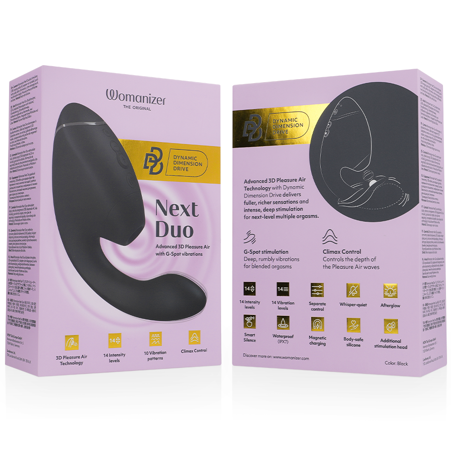 Stimulateur double clitoridien et point G 3D Pleasure Air — WOMANIZER