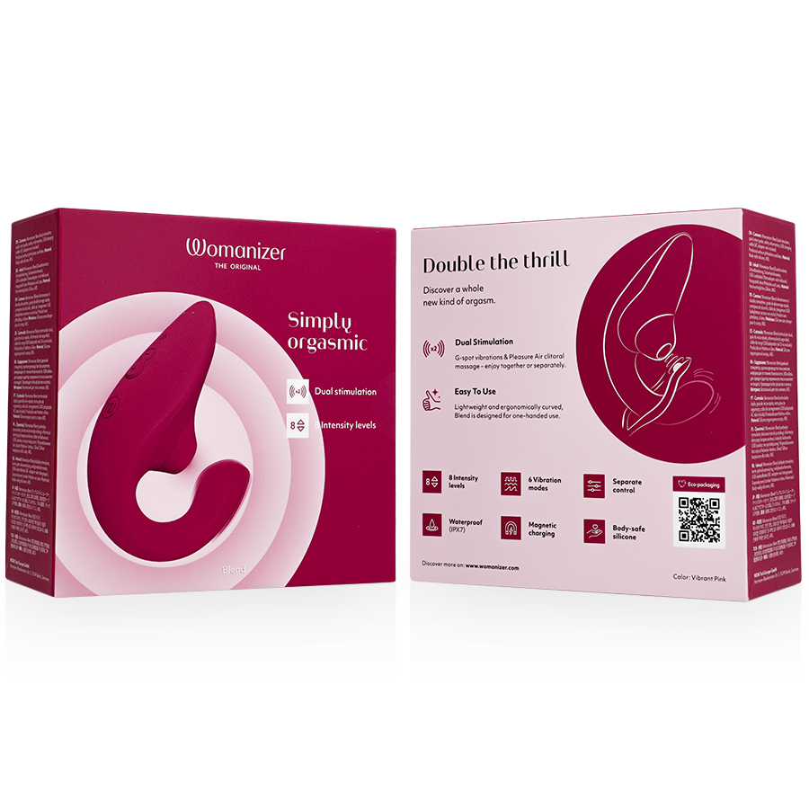 Stimulateur double orgasme Blend — WOMANIZER