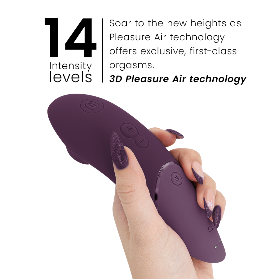 Stimulateur clitoriel à air 3D avec contrôle de l'orgasme — WOMANIZER