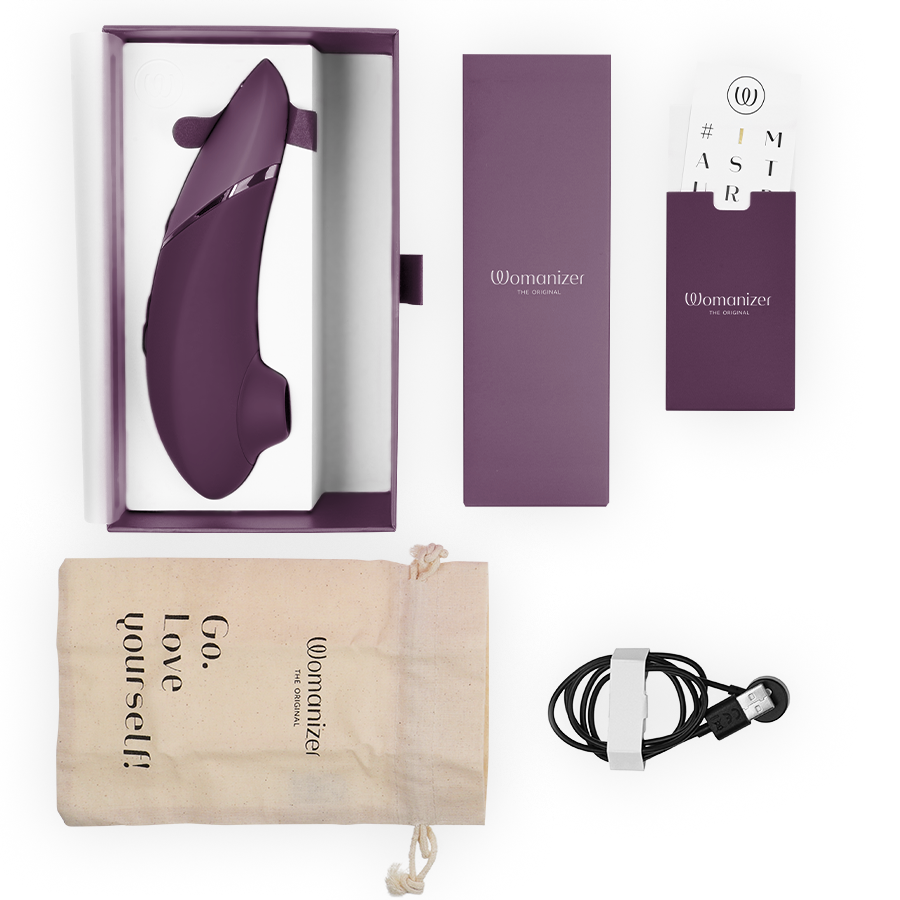 Stimulateur clitoriel à air 3D avec contrôle de l'orgasme — WOMANIZER