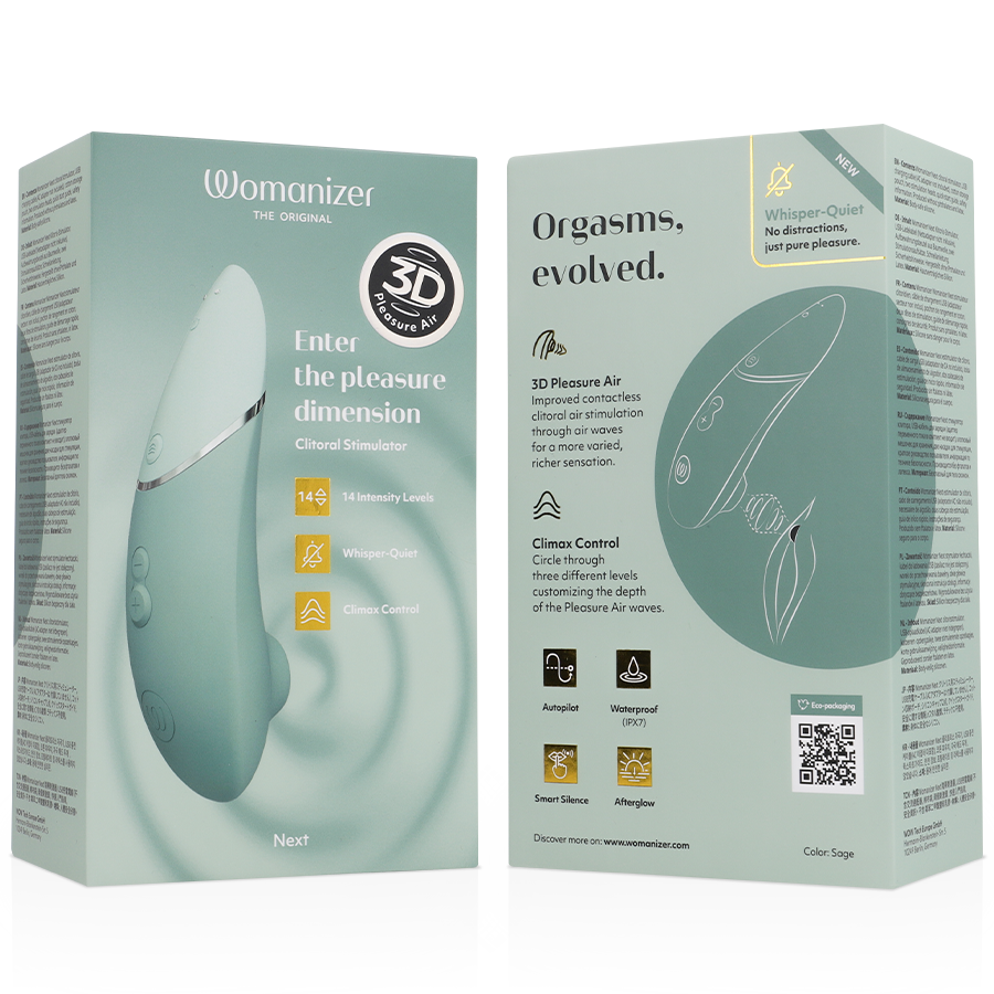 Stimulateur clitoriel 3D Next à air pulsé — WOMANIZER
