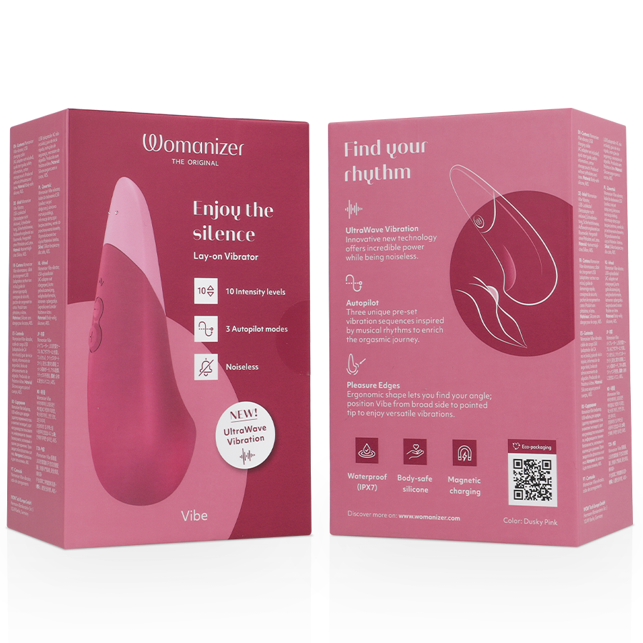 Vibromasseur silencieux Vibe Lay-On — WOMANIZER