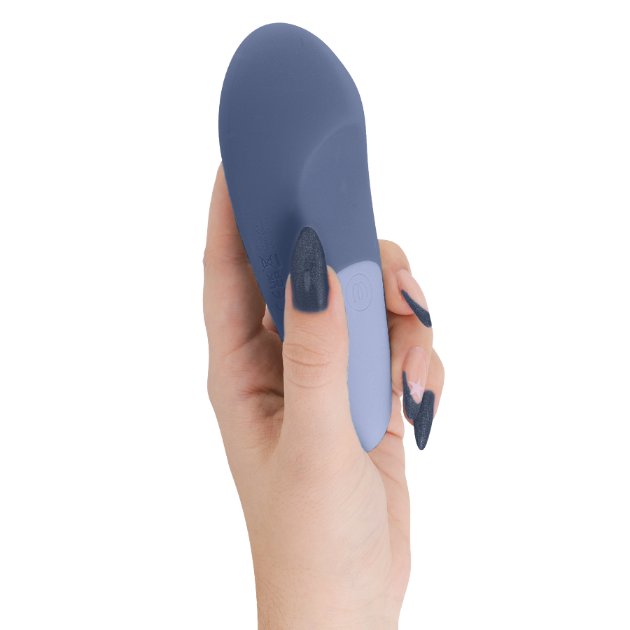 Vibromasseur posé silencieux bleu foncé — WOMANIZER