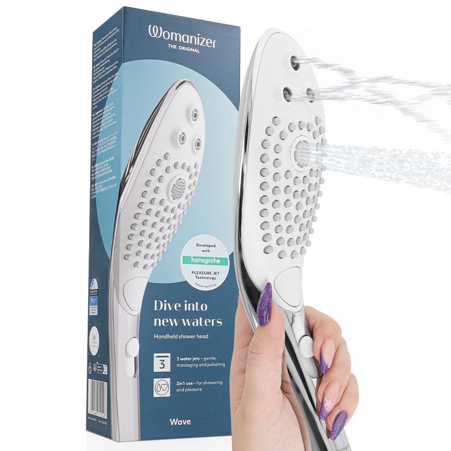 Pommeau de douche stimulateur clitoridien Wave — WOMANIZER