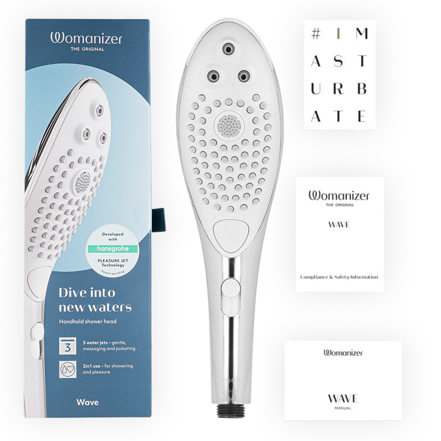 Pommeau de douche stimulateur clitoridien Wave — WOMANIZER