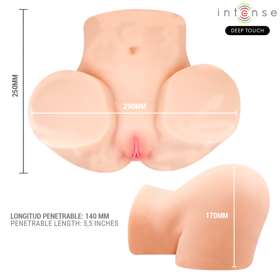 Immersive Vaginal Masturbator with Suction, Heat, Vibrations & Sound Effects — INTENSE BODIES & MASTURBATORS