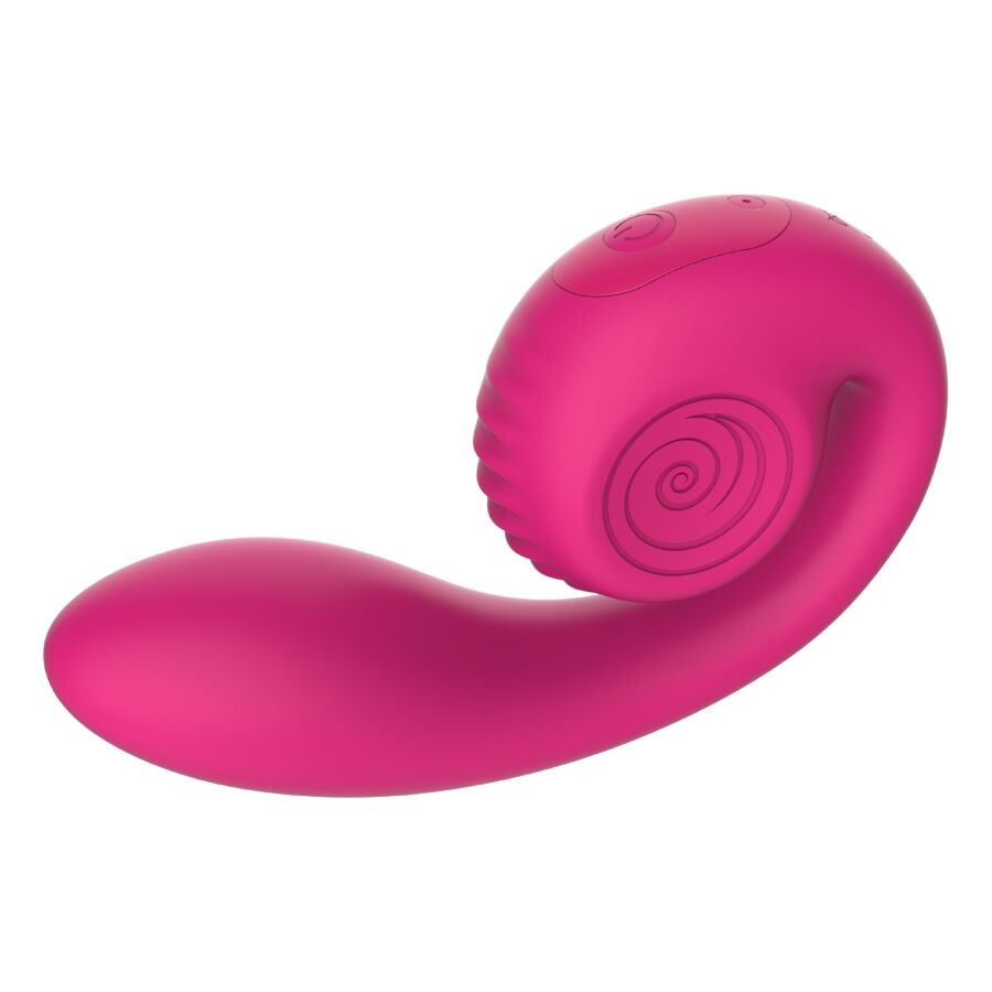 Double stimulateur vibrant point G et clitoris — SNAIL VIBE