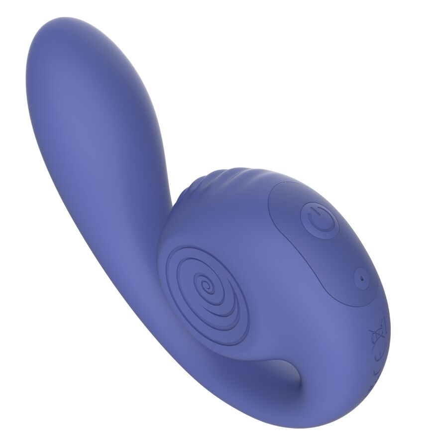 Vibrateur double stimulation point G et clitoris — SNAIL VIBE