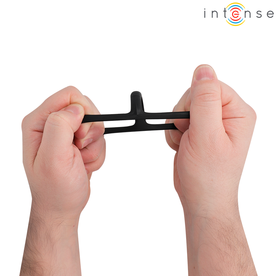Anneau pénien triple ajustable — INTENSE FOR HIM