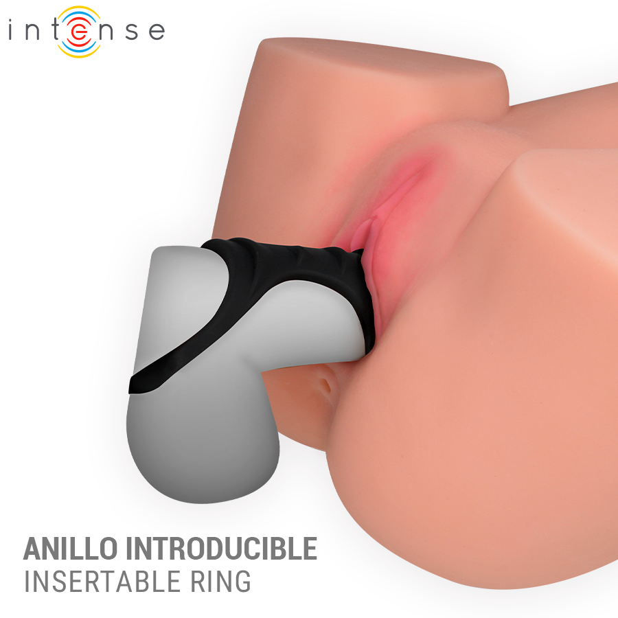 Anneau pénien texturé réglable — Intense for Him