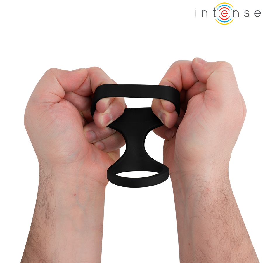 Anneau pénien texturé réglable — Intense for Him