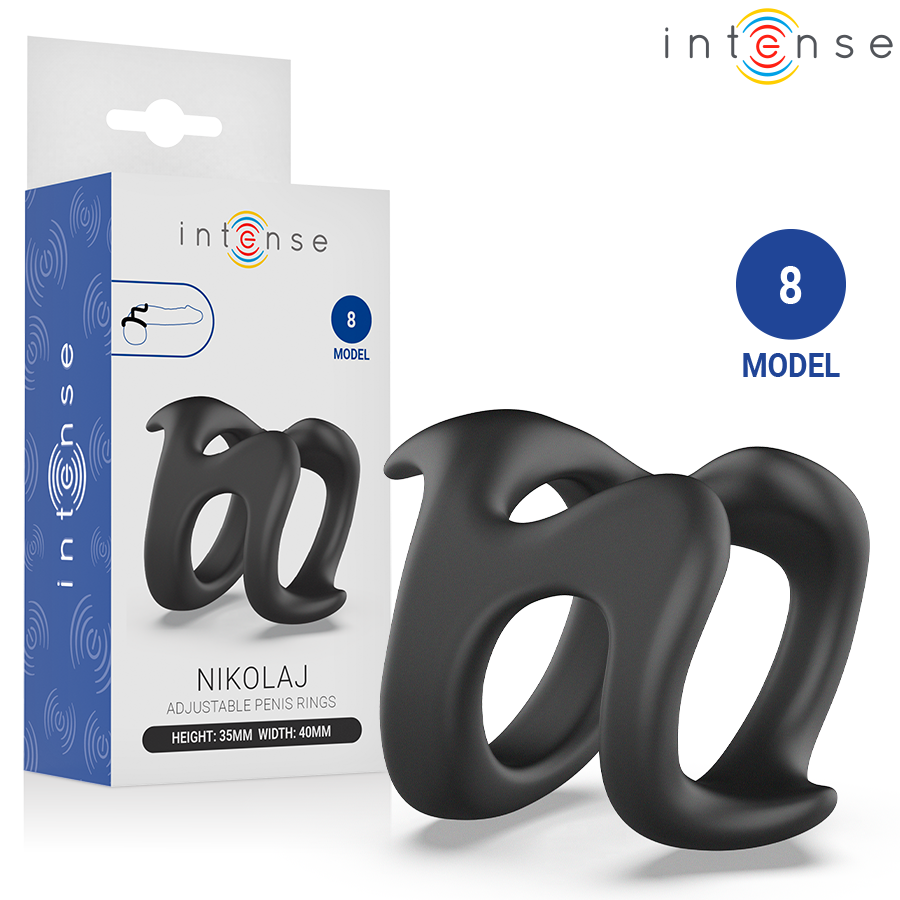 Anneau pénien réglable en U — INTENSE FOR HIM