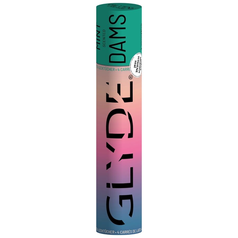 Digue dentaire en latex parfum menthe pour sexe oral — SHEER GLYDE