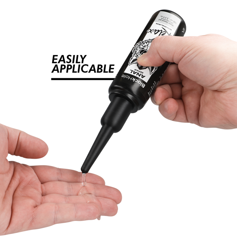 Applicateur de lubrifiant anal ergonomique — BLACK HOLE
