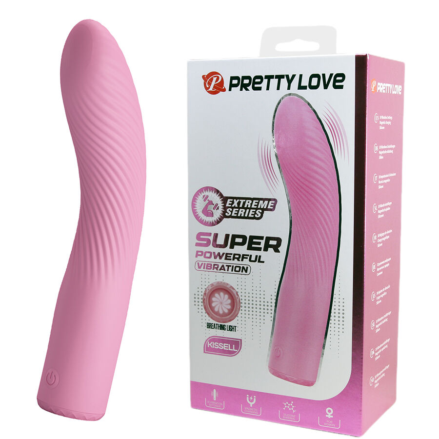 Vibrateur point G incurvé rose — PRETTY LOVE FLIRTATION