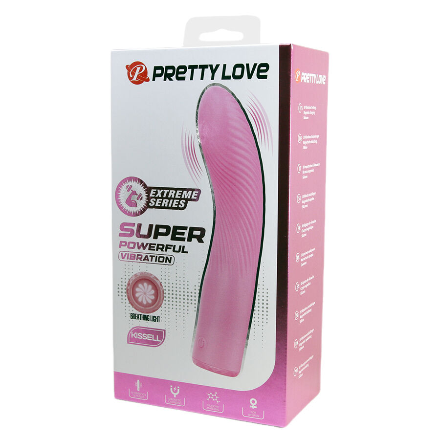 Vibrateur point G incurvé rose — PRETTY LOVE FLIRTATION