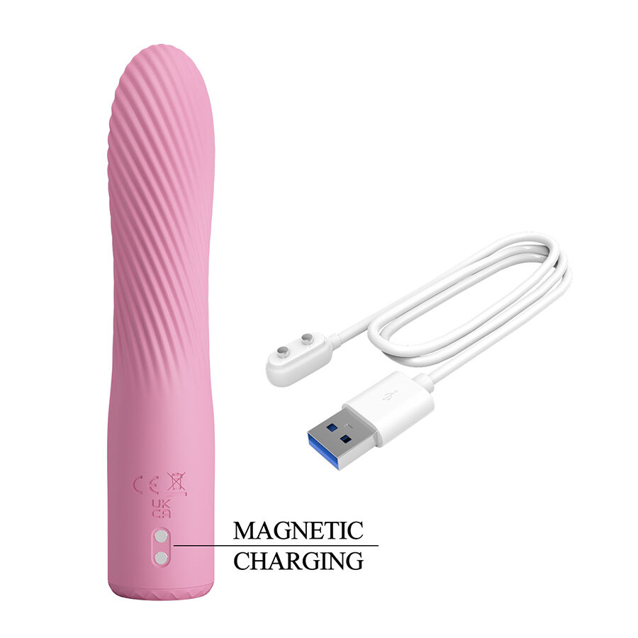 Vibrateur point G incurvé rose — PRETTY LOVE FLIRTATION
