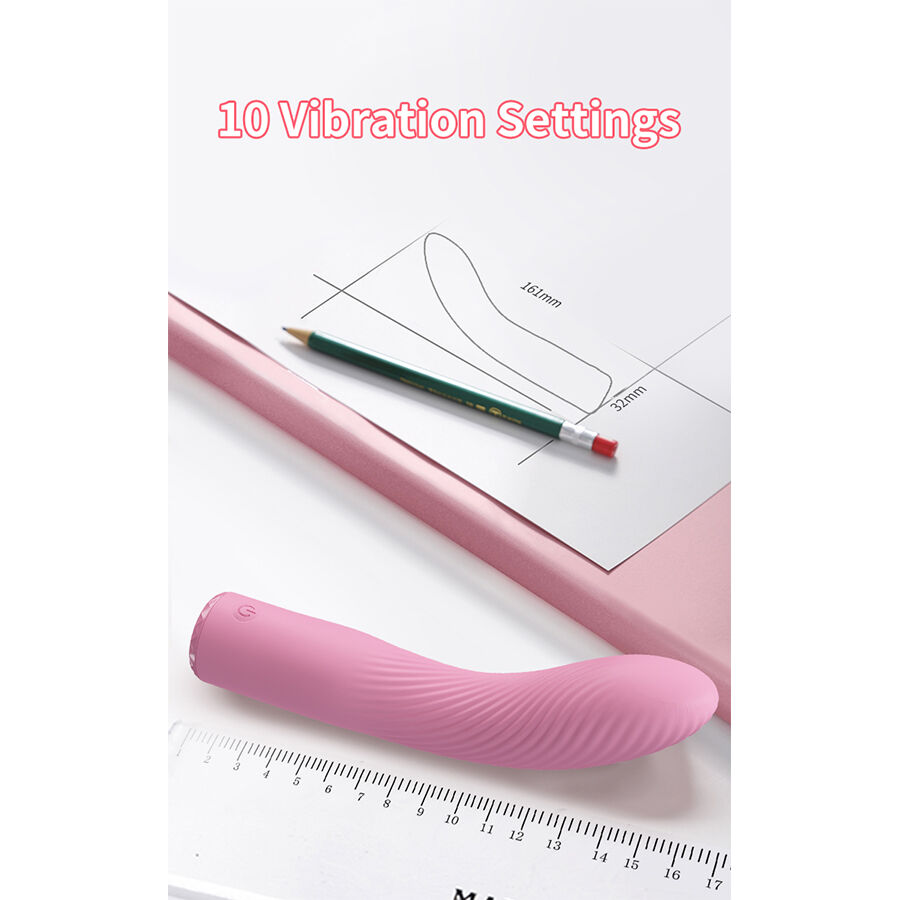 Vibrateur point G incurvé rose — PRETTY LOVE FLIRTATION