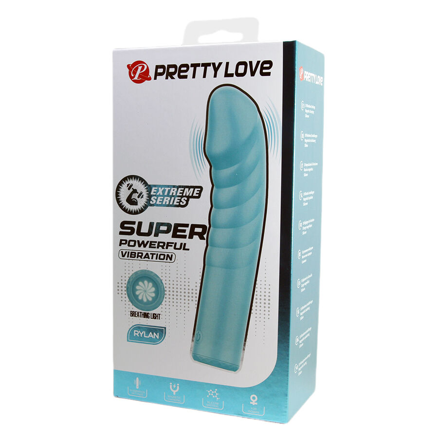 Vibromasseur G-spot incurvé à lumière respirante — PRETTY LOVE FLIRTATION
