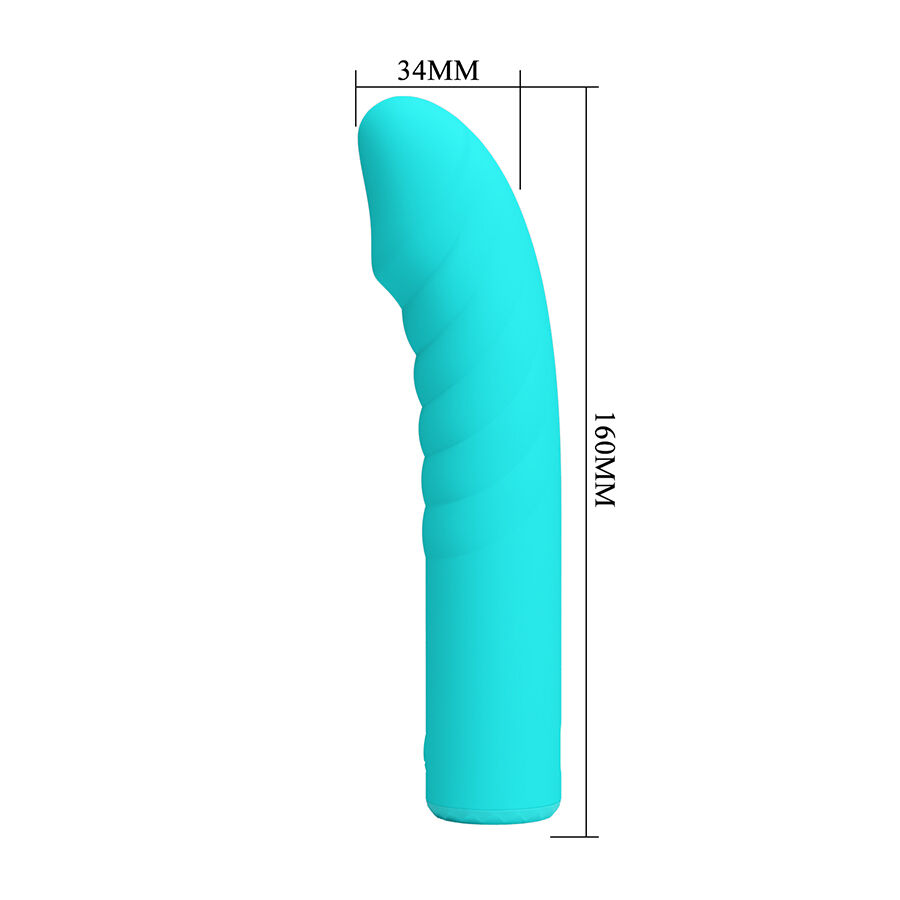 Vibromasseur G-spot incurvé à lumière respirante — PRETTY LOVE FLIRTATION