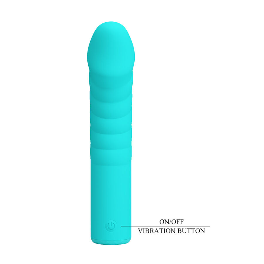 Vibromasseur G-spot incurvé à lumière respirante — PRETTY LOVE FLIRTATION