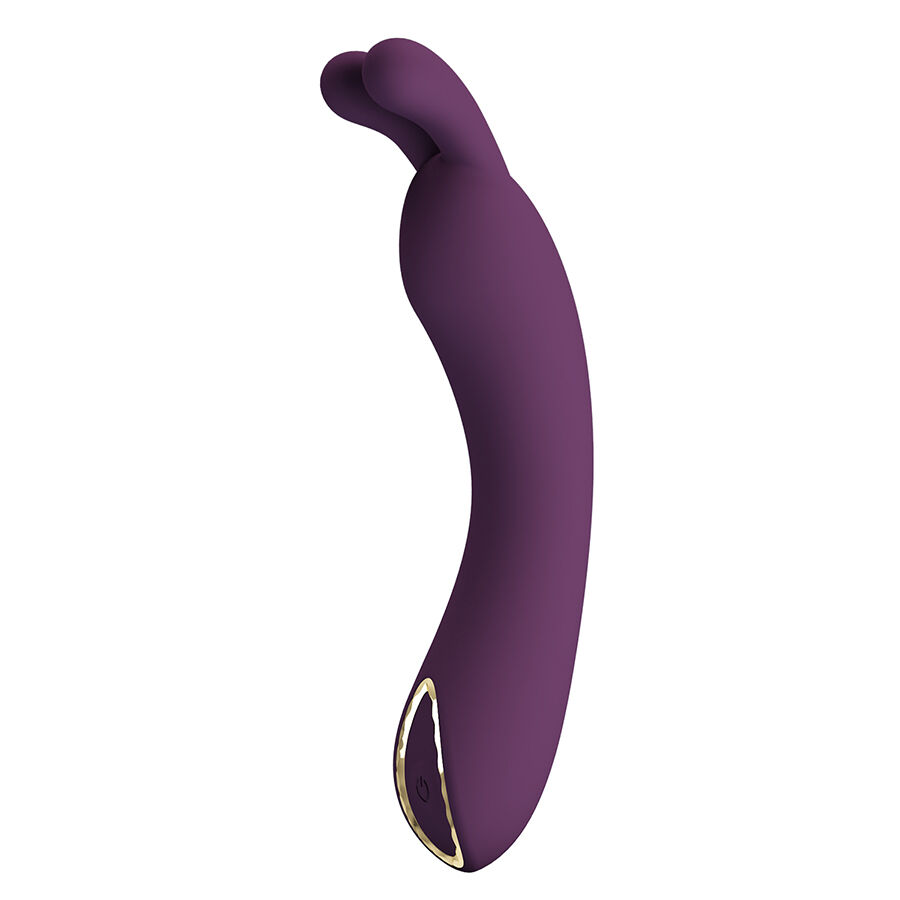 Vibrateur point G double stimulation au design raffiné — PRETTY LOVE SMART