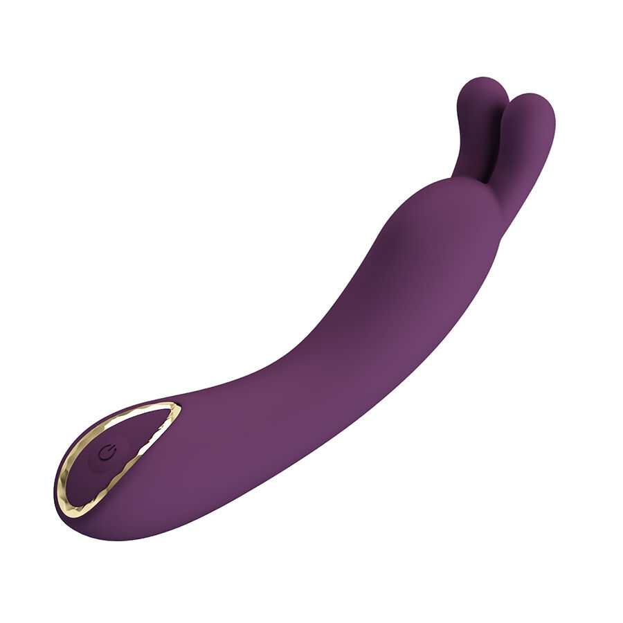 Vibrateur point G double stimulation au design raffiné — PRETTY LOVE SMART