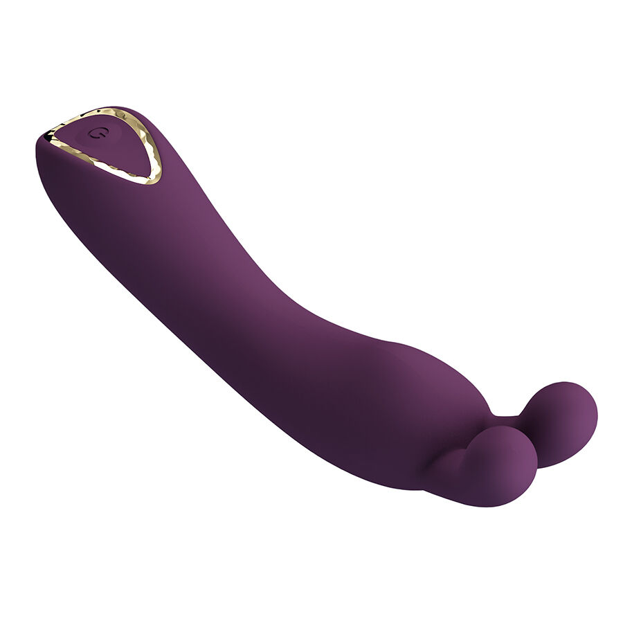 Vibrateur point G double stimulation au design raffiné — PRETTY LOVE SMART