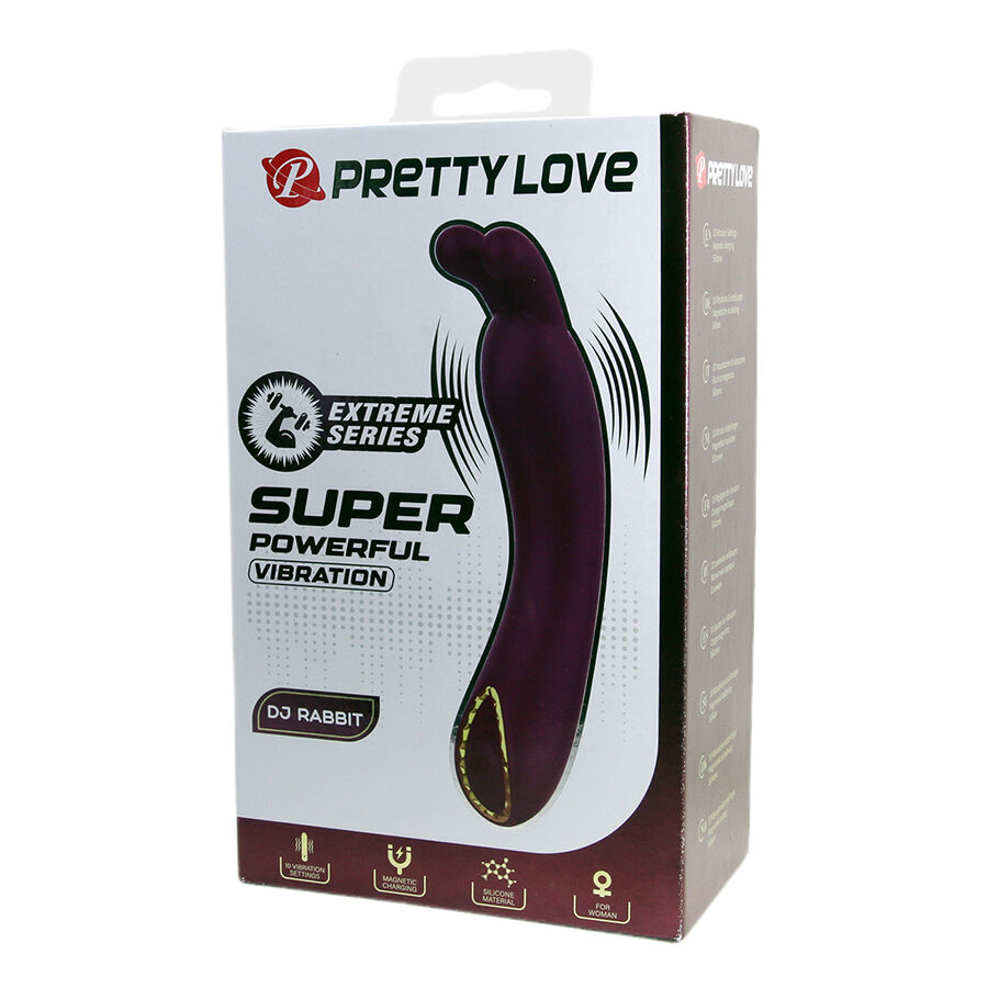 Vibrateur point G double stimulation au design raffiné — PRETTY LOVE SMART