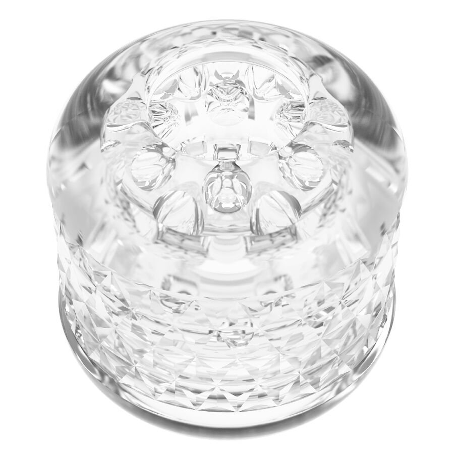 Masturbateur à double entrée en silicone transparent — PRETTY LOVE MALE