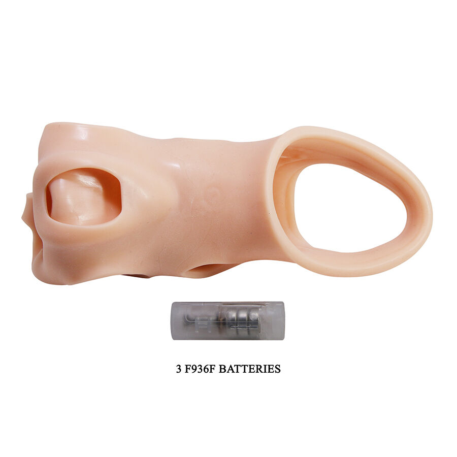 Manchon vibrant pour stimulation partagée — PRETTY LOVE MALE