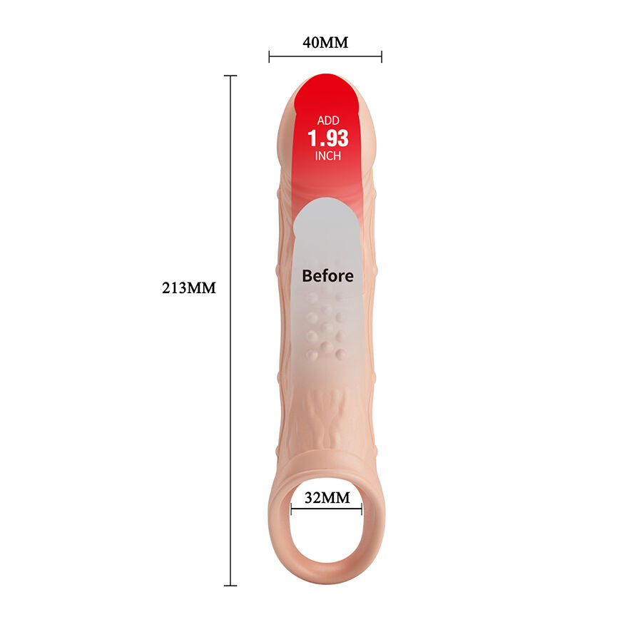 Manchon vibrant pour stimulation partagée — PRETTY LOVE MALE
