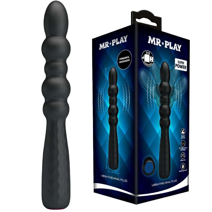 Plug anal vibrant et flexible — MR PLAY
