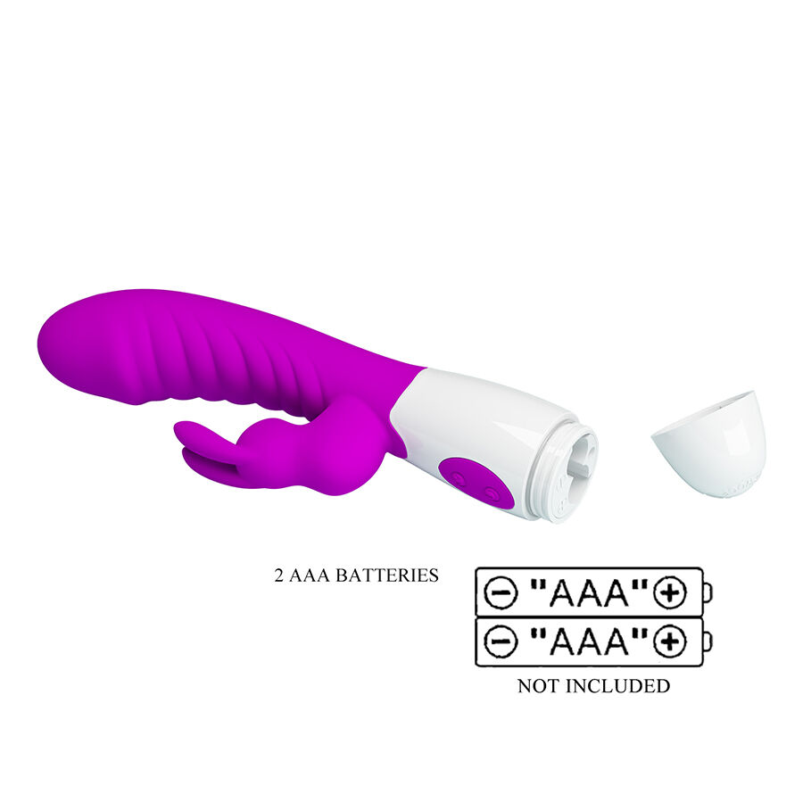 Lapin vibrant double stimulation violet — PRETTY LOVE FLIRTATION