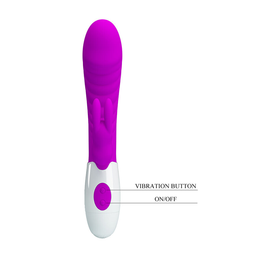Lapin vibrant double stimulation violet — PRETTY LOVE FLIRTATION
