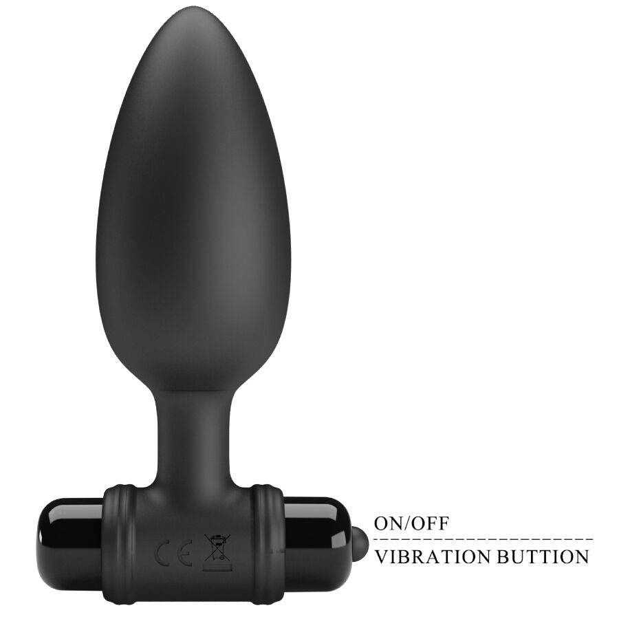 Plug anal vibrant ergonomique — MR PLAY