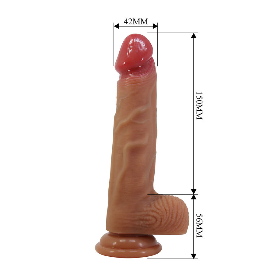 Gode réaliste avec ventouse, 20,6 cm — PRETTY LOVE HIGH GRADE
